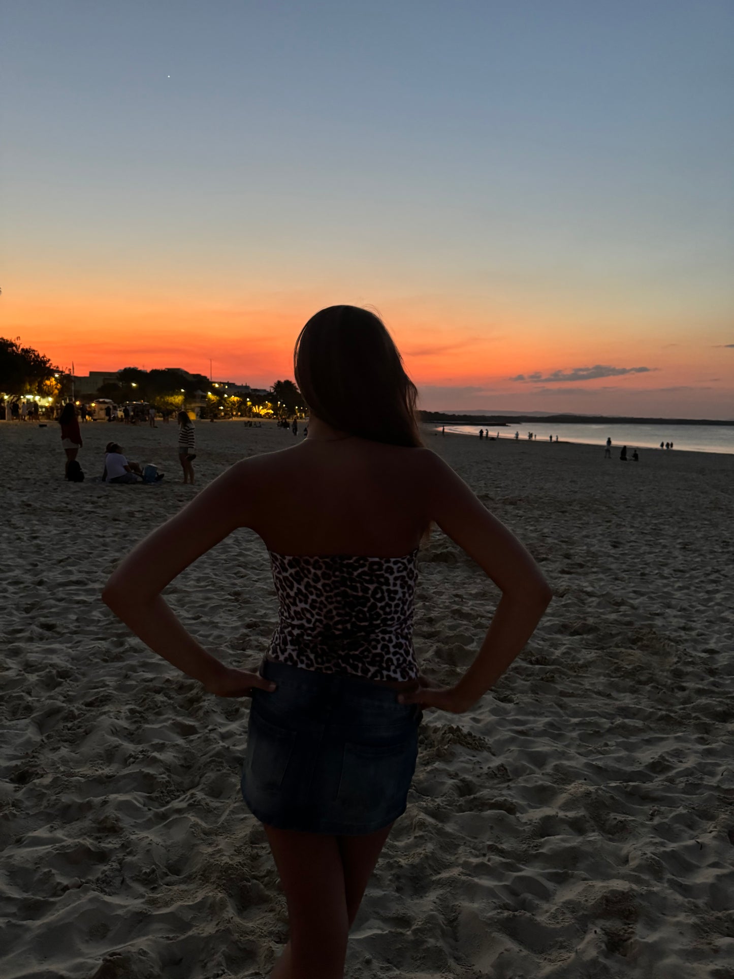 the leopard tube top