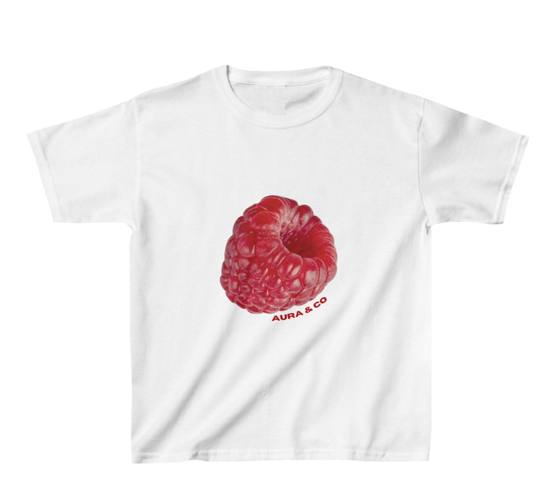 the raspberry baby tee